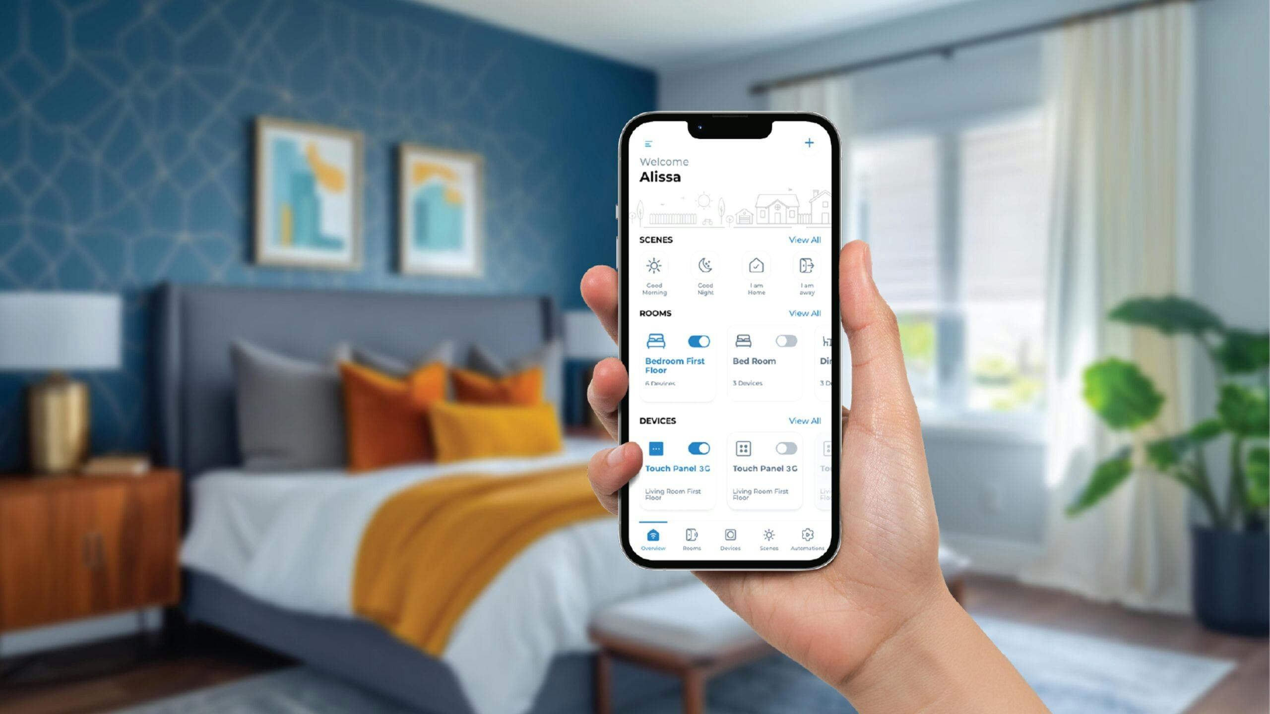 Create Smart Home Scenes & Automations on MTronic App