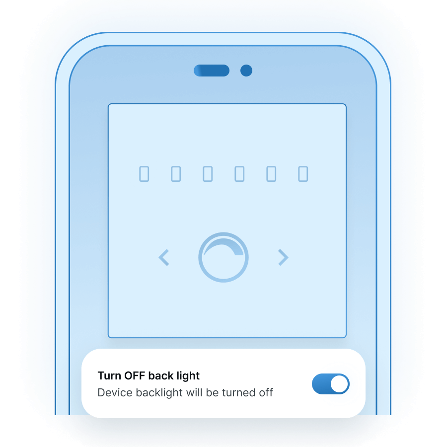 MTronic Smart Dimmer with Backlight on/off setting