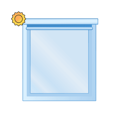 ستائر ترتفع بواسطة الستارة الذكية MTronic